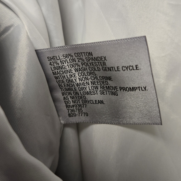 Worthington Color Block Mini Skirt Black White 14 - Picture 5 of 6